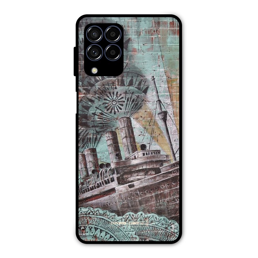 Dream Ship Metal Back Case for Galaxy M53 5G