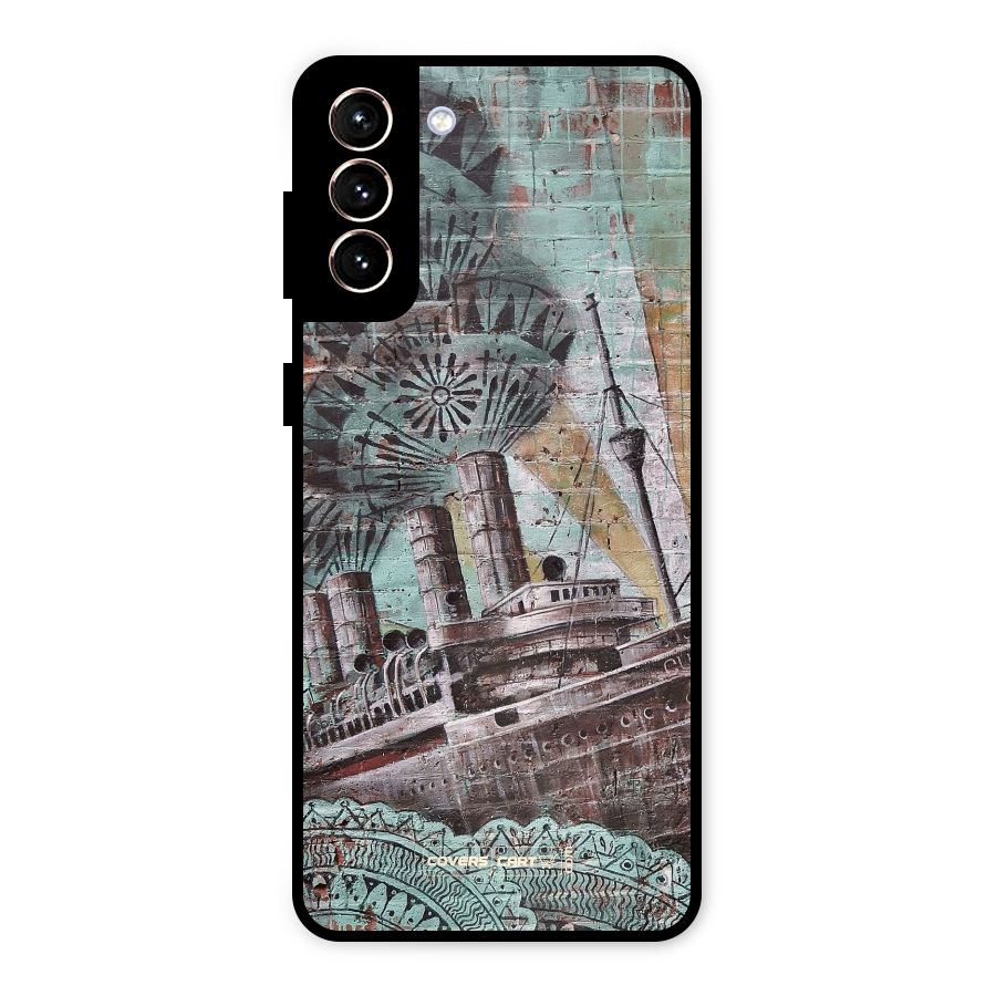 Dream Ship Metal Back Case for Galaxy S21 Plus