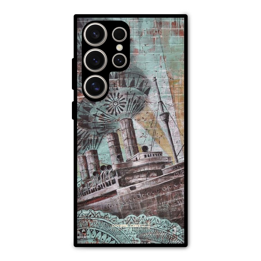 Dream Ship Metal Back Case for Galaxy S24 Ultra