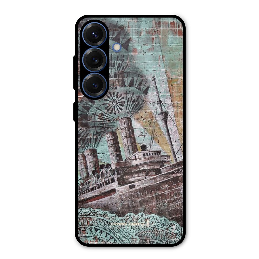Dream Ship Metal Back Case for Galaxy S25