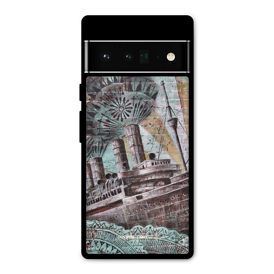 Dream Ship Metal Back Case for Google Pixel 6 Pro