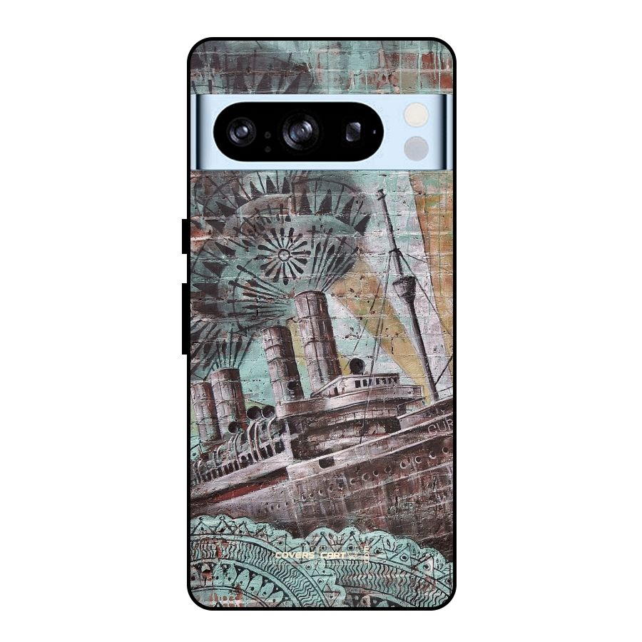 Dream Ship Metal Back Case for Google Pixel 8 Pro