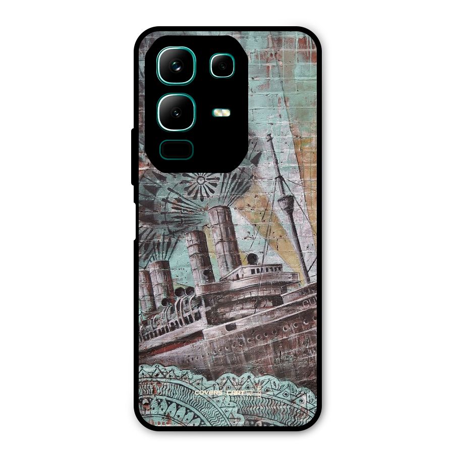 Dream Ship Metal Back Case for Infinix Note 50x