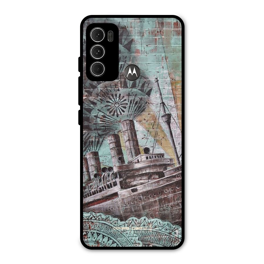 Dream Ship Metal Back Case for Moto G60