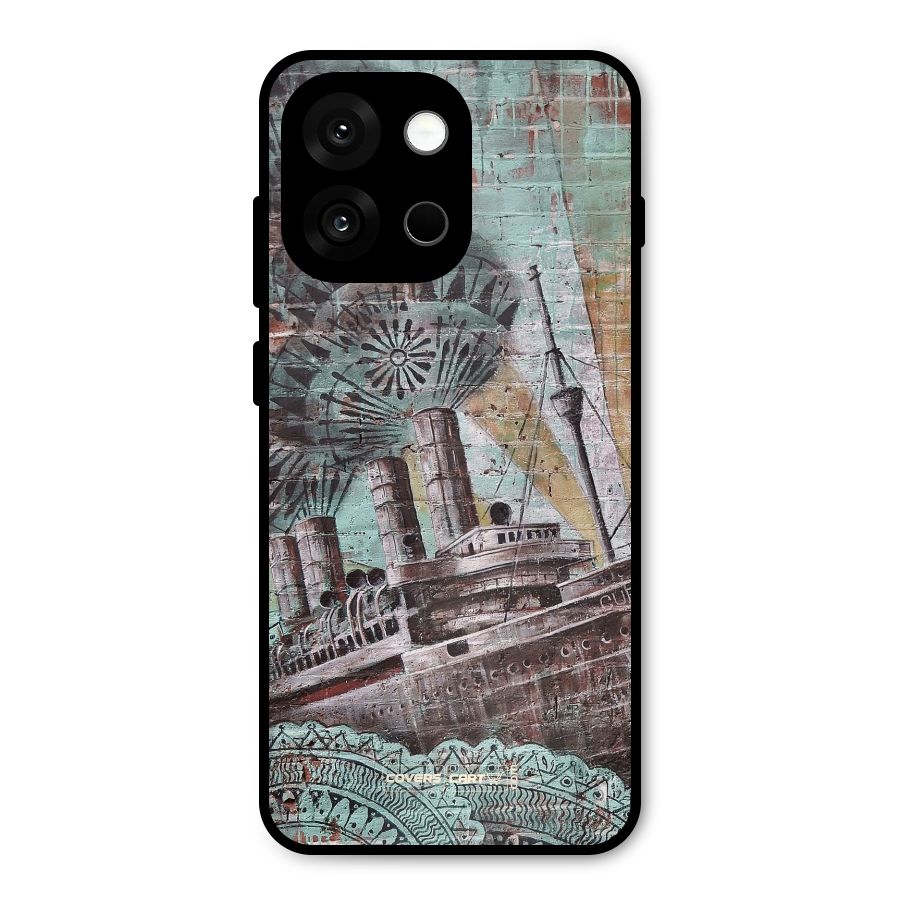 Dream Ship Metal Back Case for OnePlus 13s