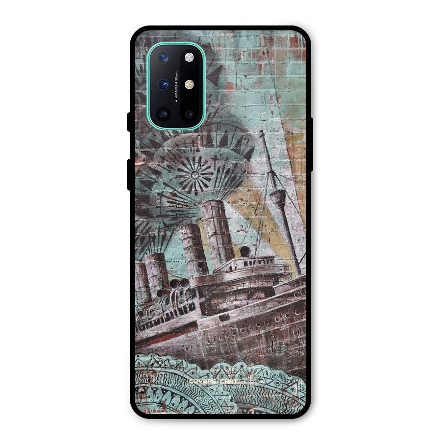 Dream Ship Metal Back Case for OnePlus 8T