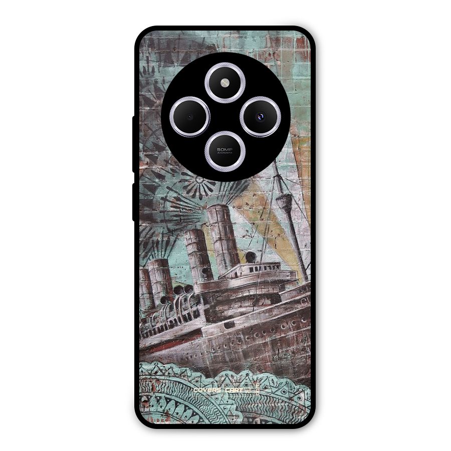 Dream Ship Metal Back Case for Poco C75 5G