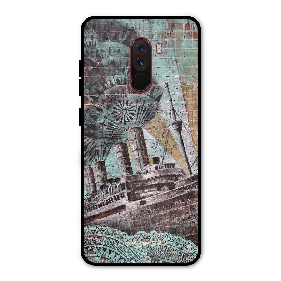 Dream Ship Metal Back Case for Poco F1