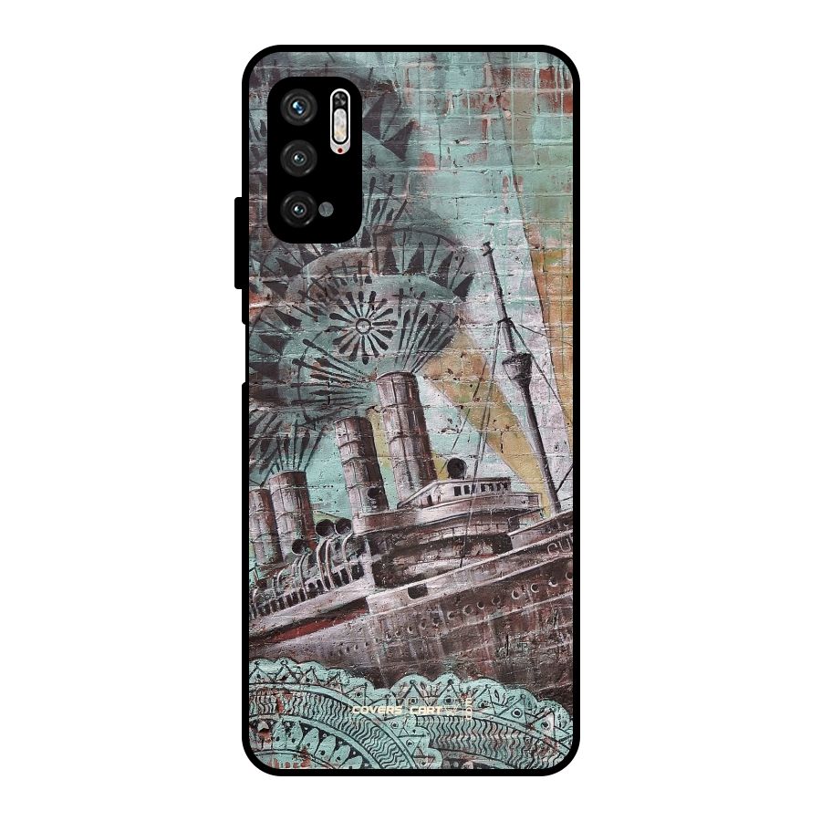 Dream Ship Metal Back Case for Poco M3 Pro 5G