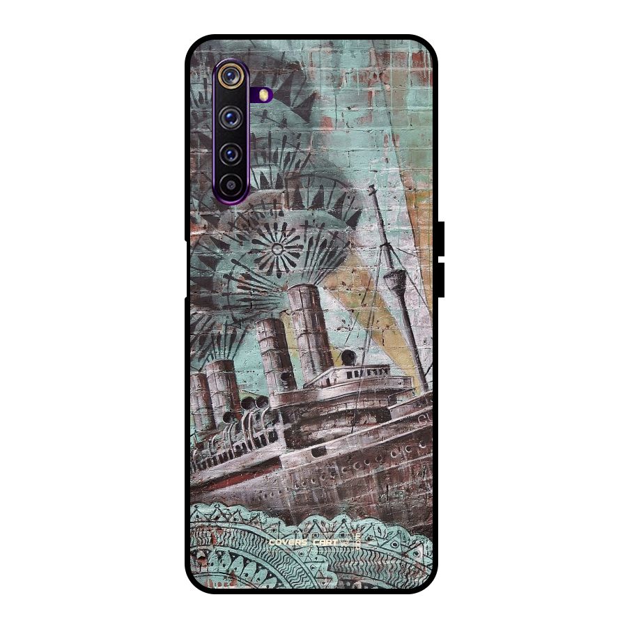 Dream Ship Metal Back Case for Realme 6 Pro