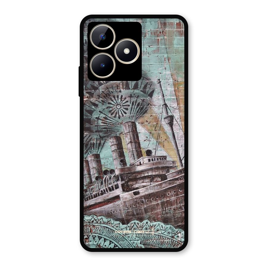 Dream Ship Metal Back Case for Realme C53