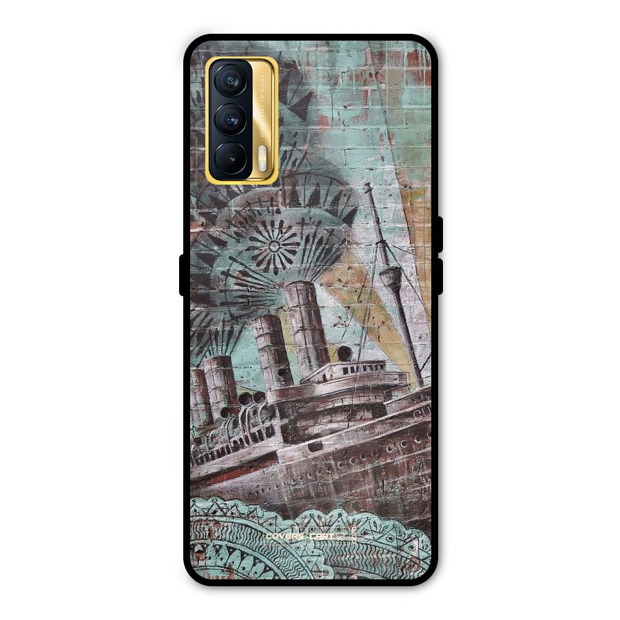 Dream Ship Metal Back Case for Realme X7