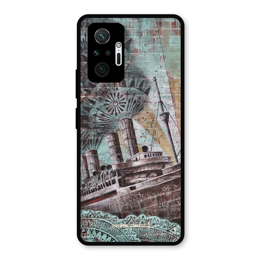 Dream Ship Metal Back Case for Redmi Note 10 Pro Max
