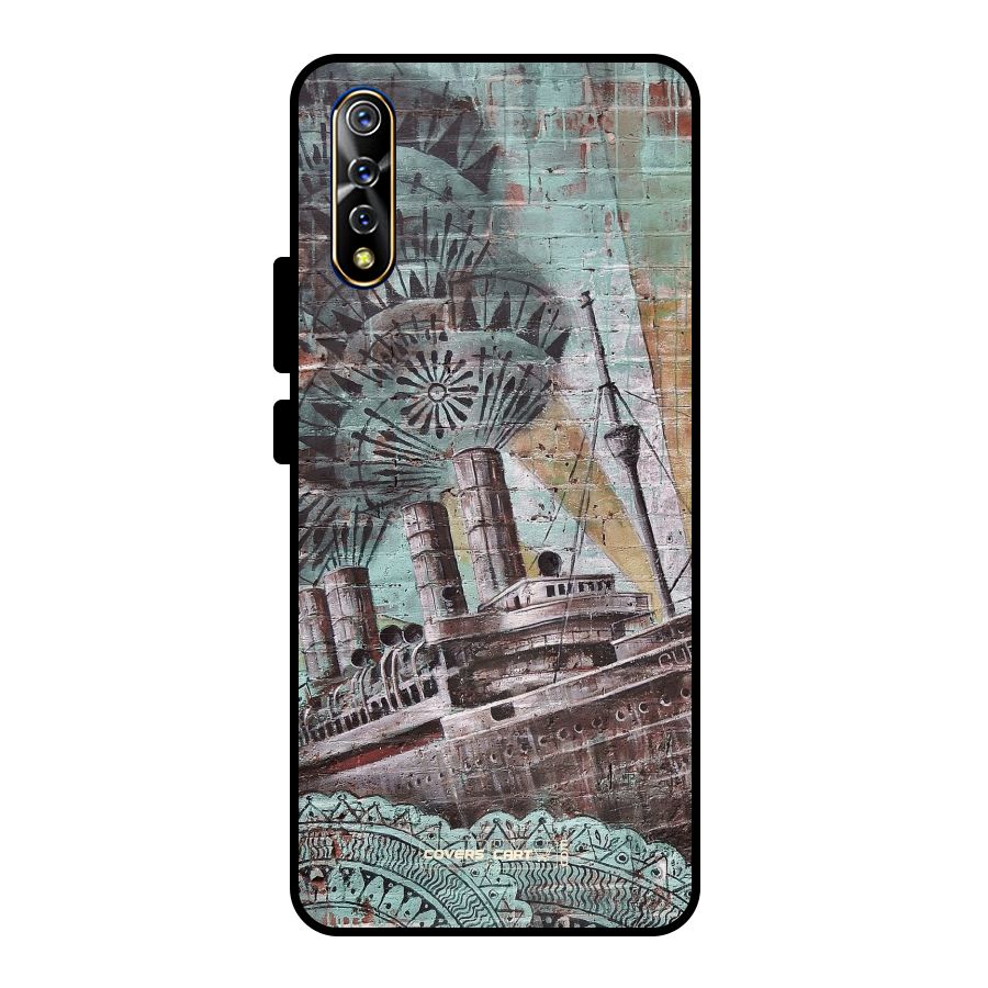 Dream Ship Metal Back Case for Vivo S1