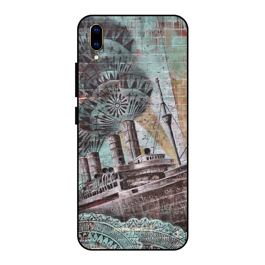 Dream Ship Metal Back Case for Vivo V11 Pro