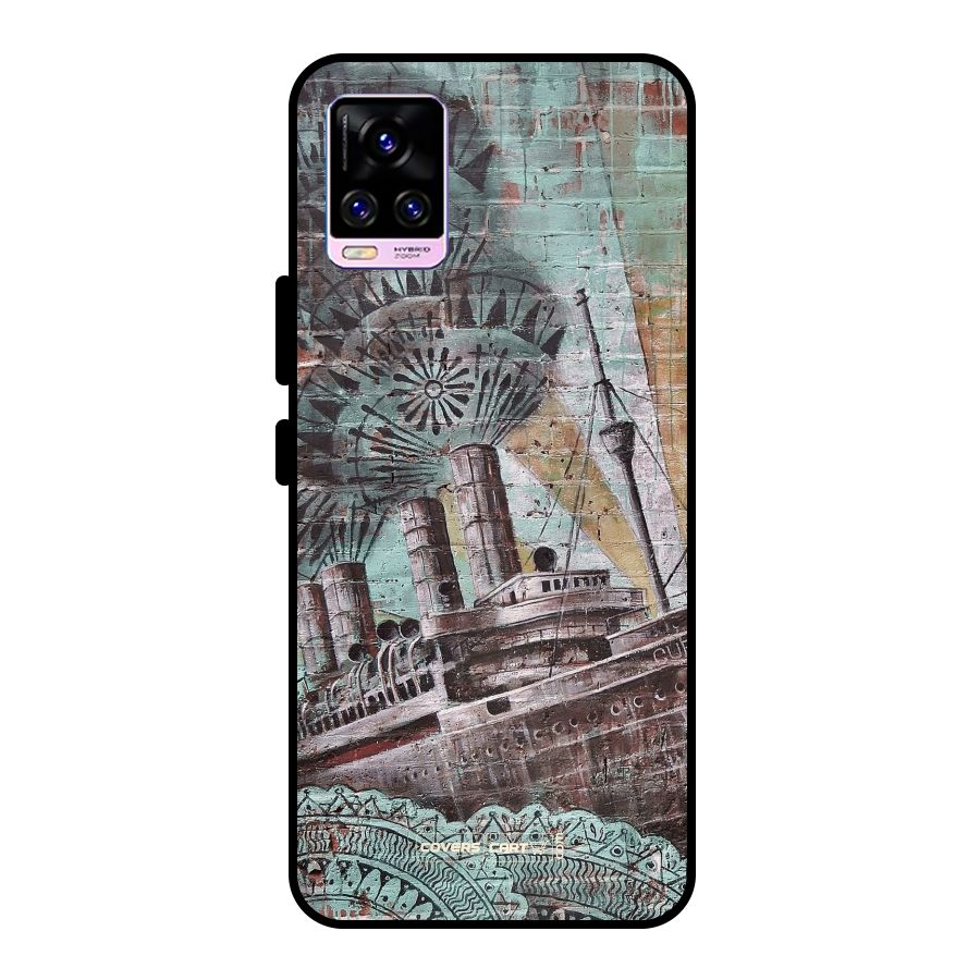 Dream Ship Metal Back Case for Vivo V20 Pro