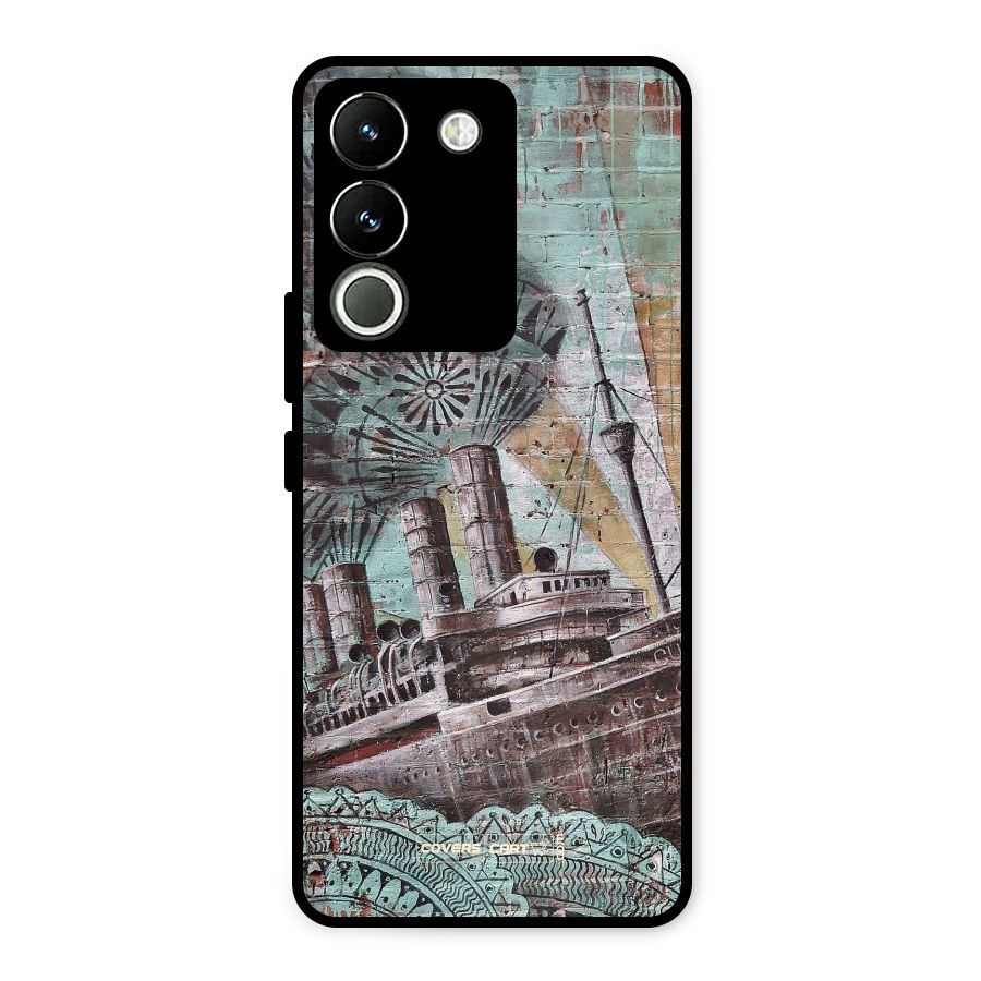 Dream Ship Metal Back Case for Vivo Y200