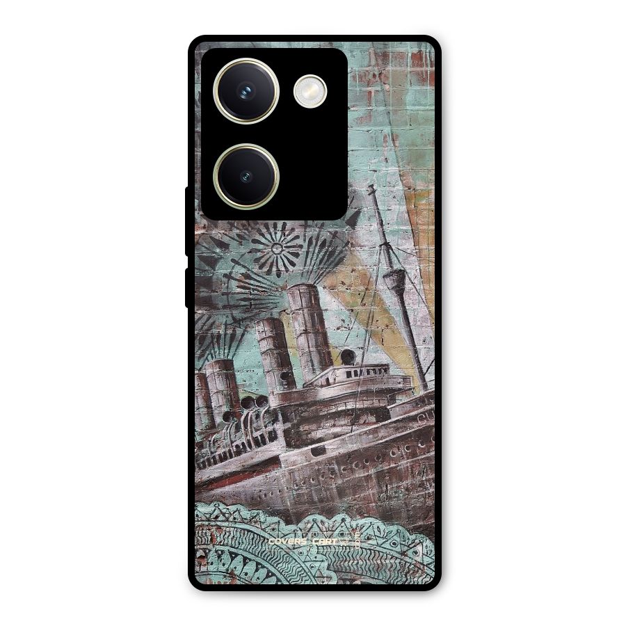Dream Ship Metal Back Case for Vivo Y200 Pro