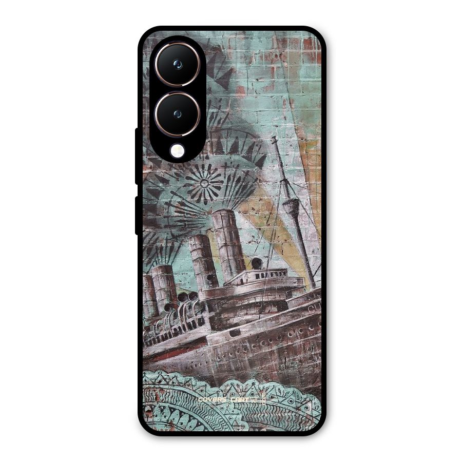 Dream Ship Metal Back Case for Vivo Y28