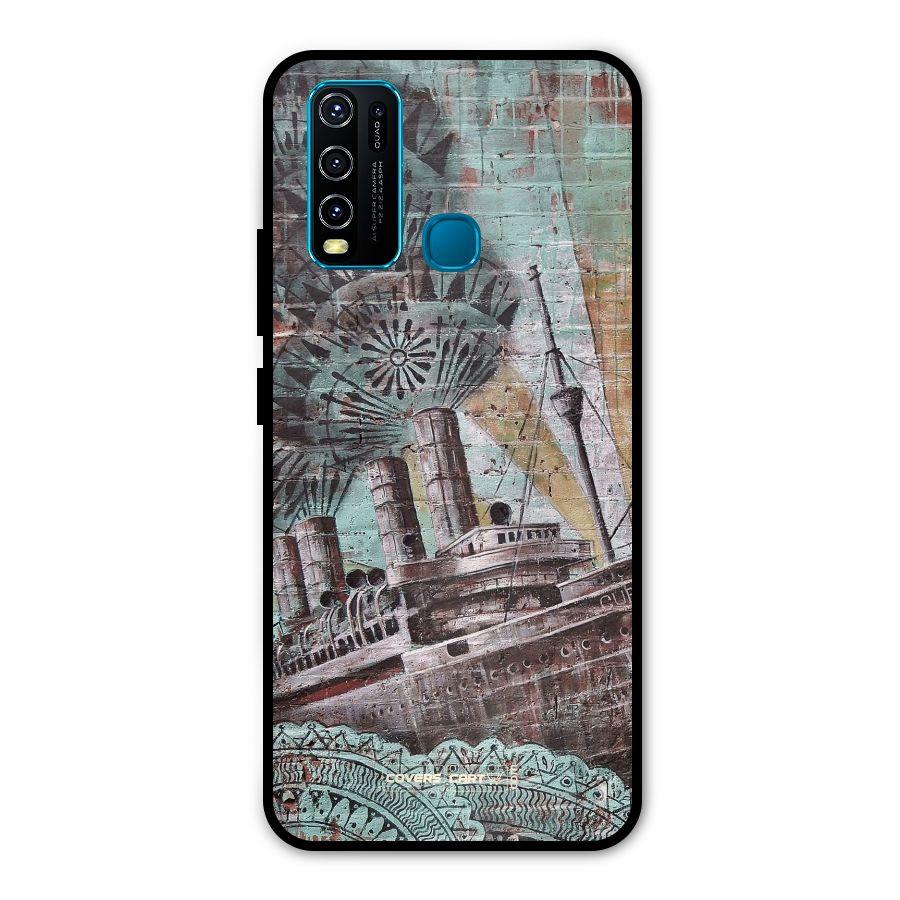 Dream Ship Metal Back Case for Vivo Y30