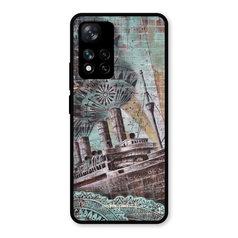 Dream Ship Metal Back Case for Xiaomi 11i Hypercharge 5G
