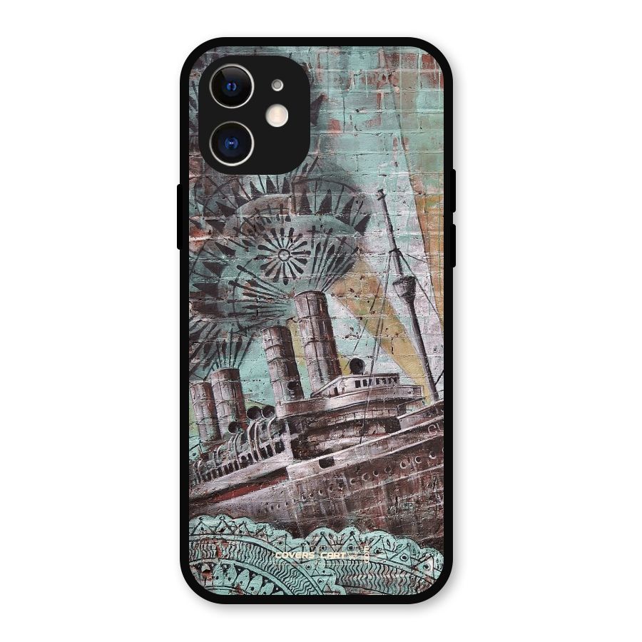 Dream Ship Metal Back Case for iPhone 12