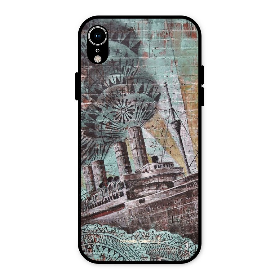 Dream Ship Metal Back Case for iPhone XR