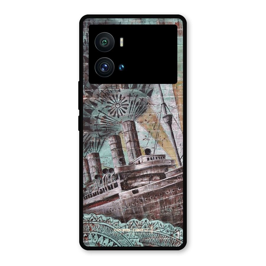 Dream Ship Metal Back Case for iQOO 9 Pro