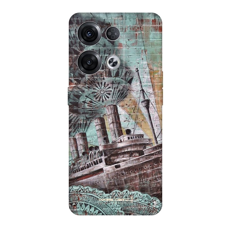 Dream Ship Original Polycarbonate Back Case for Oppo Reno8 Pro 5G