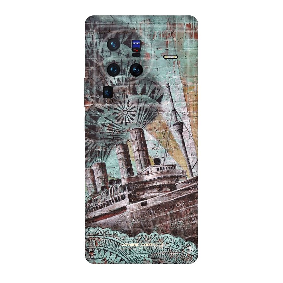 Dream Ship Original Polycarbonate Back Case for Vivo X80