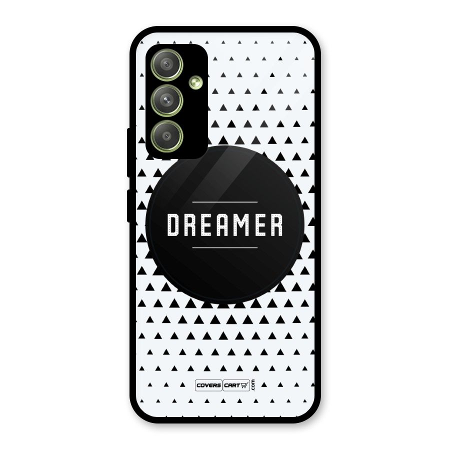 Dreamer Minimalist Glass Back Case for Galaxy A54
