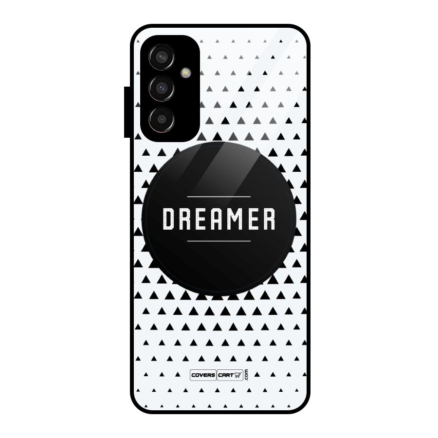 Dreamer Minimalist Glass Back Case for Galaxy F13