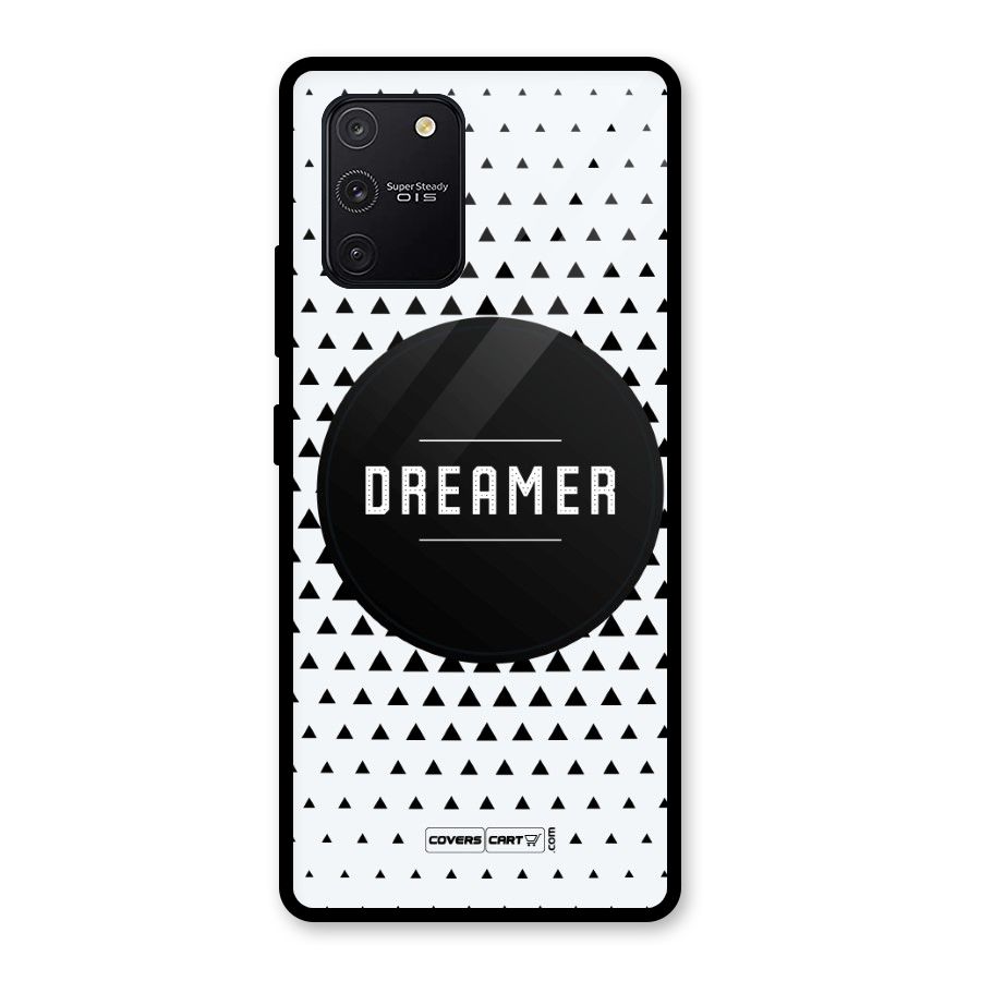 Dreamer Minimalist Glass Back Case for Galaxy S10 Lite