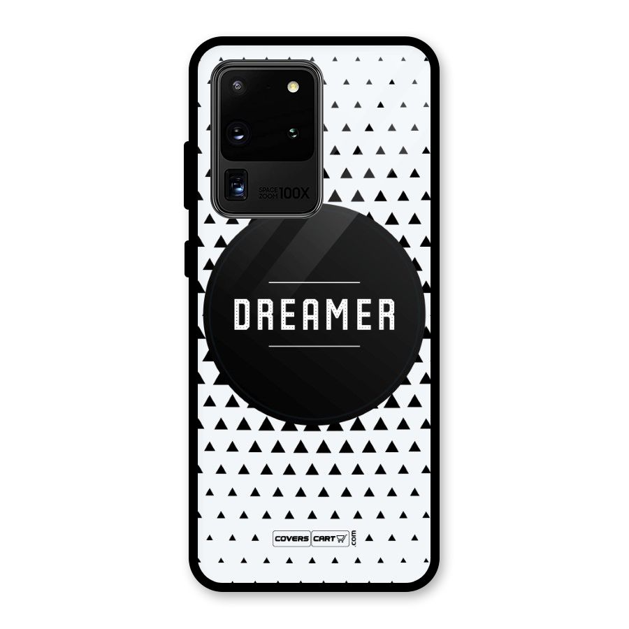Dreamer Minimalist Glass Back Case for Galaxy S20 Ultra