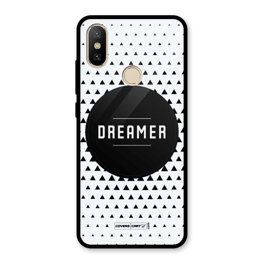 Dreamer Minimalist Glass Back Case for Redmi A2