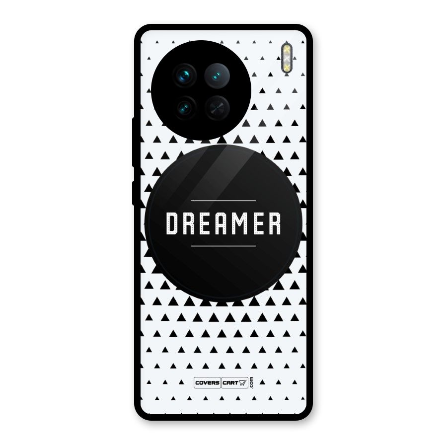 Dreamer Minimalist Glass Back Case for Vivo X90
