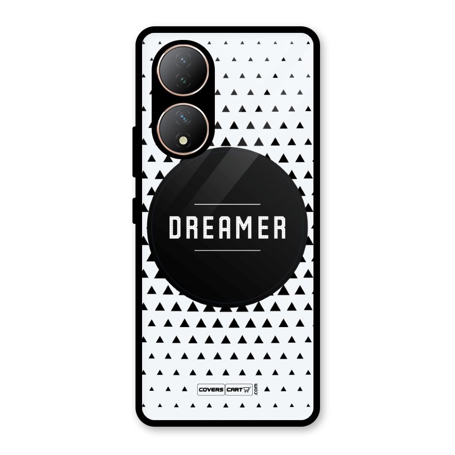 Dreamer Minimalist Glass Back Case for Vivo Y100A