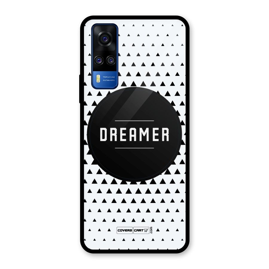 Dreamer Minimalist Glass Back Case for Vivo Y31