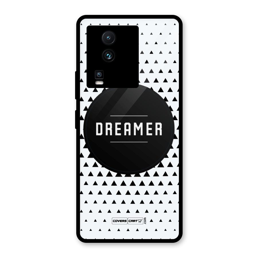 Dreamer Minimalist Glass Back Case for Vivo iQOO Neo 7 Pro