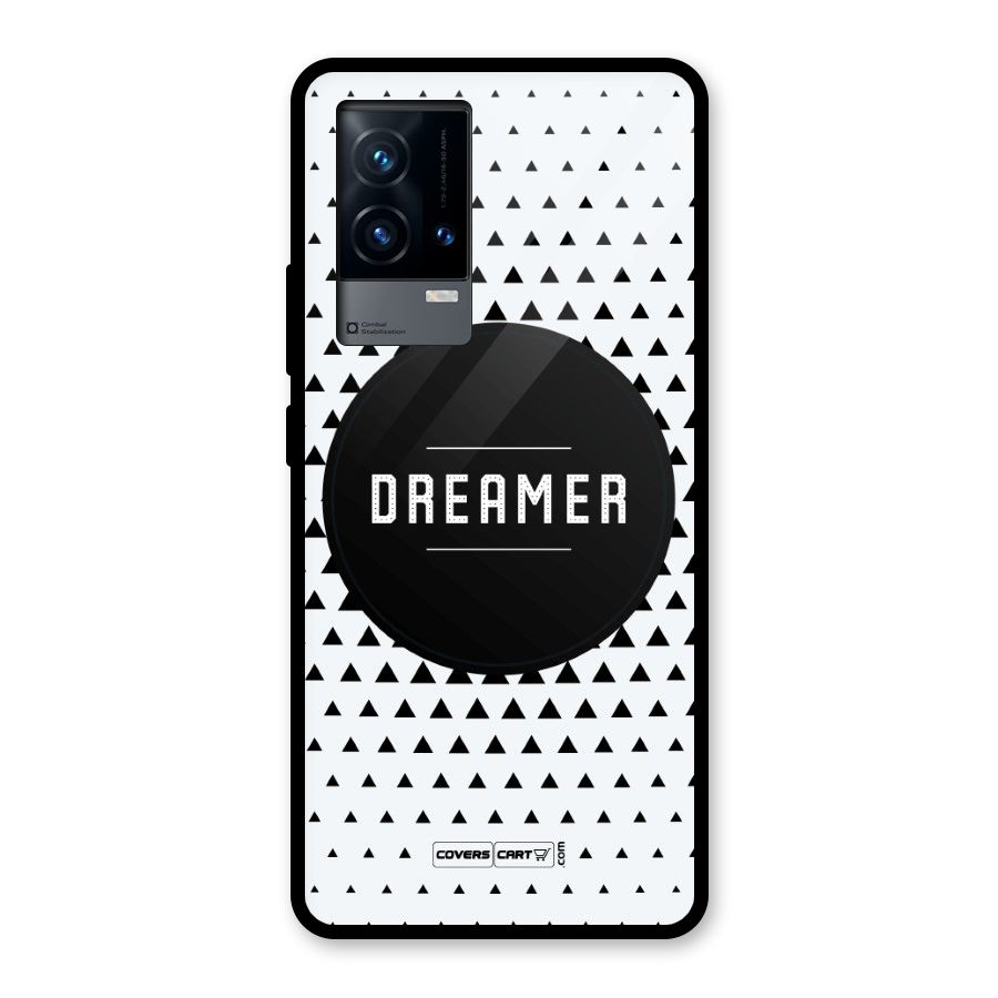 Dreamer Minimalist Glass Back Case for iQOO 9 5G