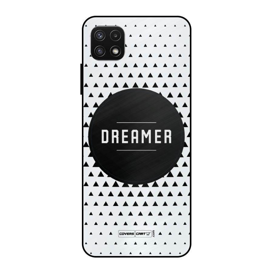 Dreamer Minimalist Metal Back Case for Galaxy A22 5G