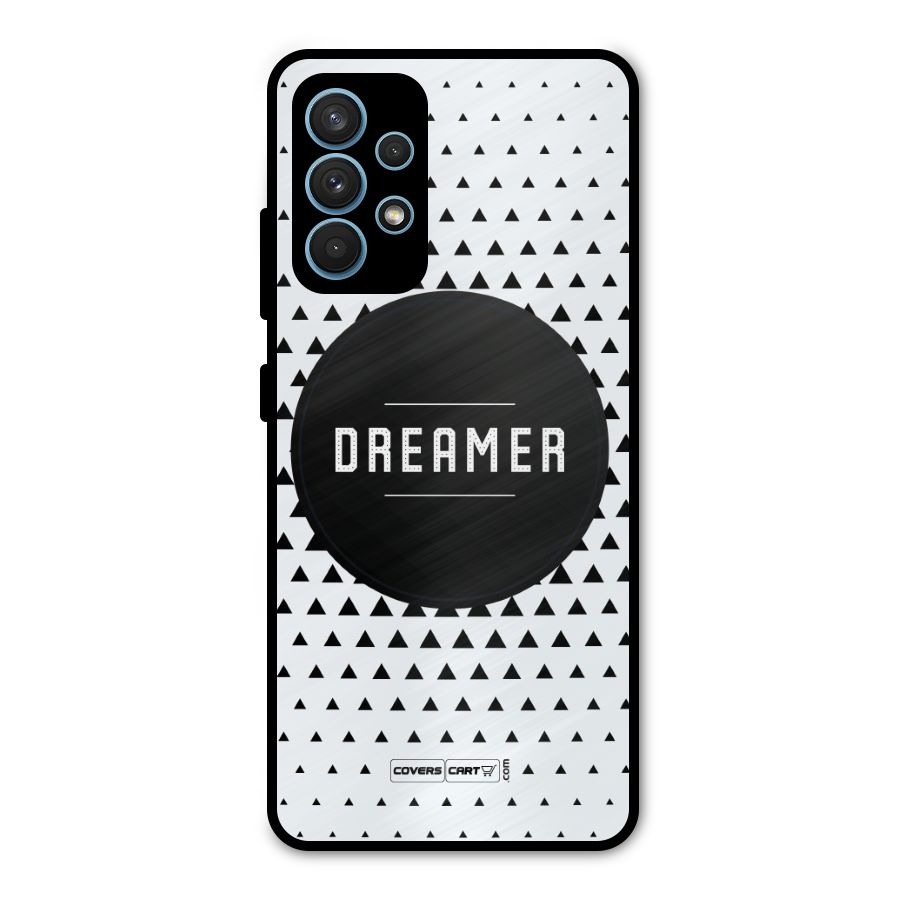 Dreamer Minimalist Metal Back Case for Galaxy A32