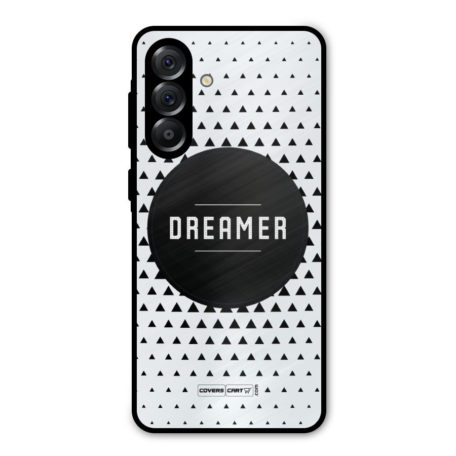 Dreamer Minimalist Metal Back Case for Galaxy A36