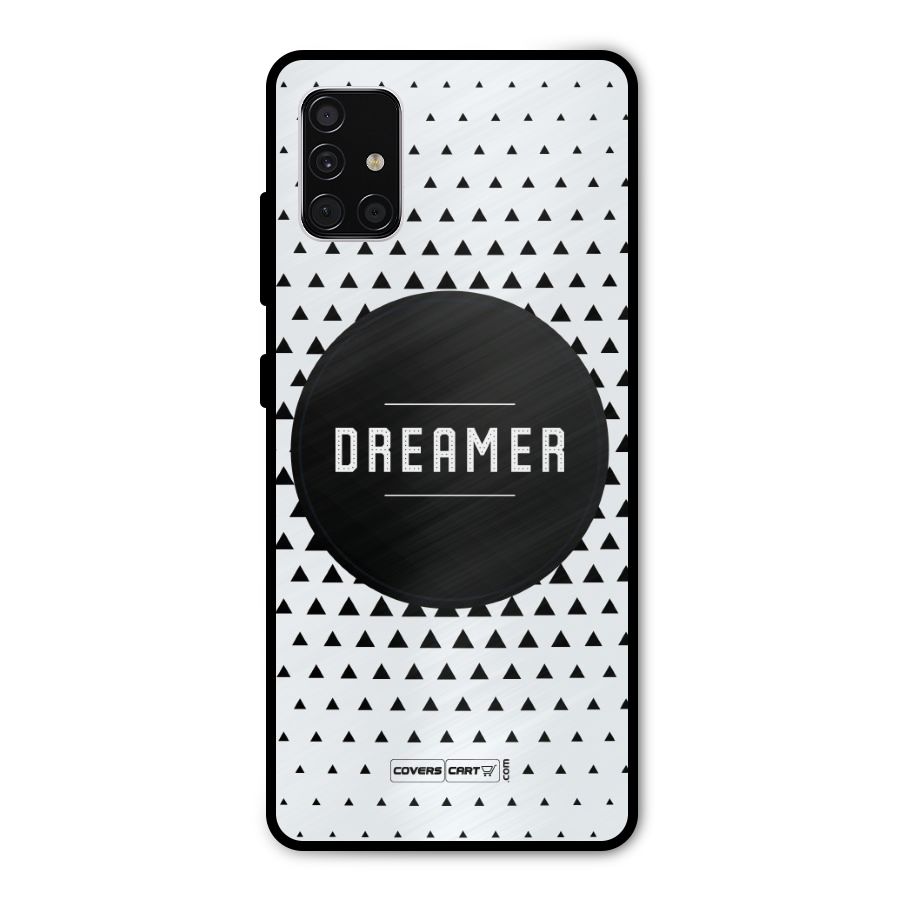 Dreamer Minimalist Metal Back Case for Galaxy A51