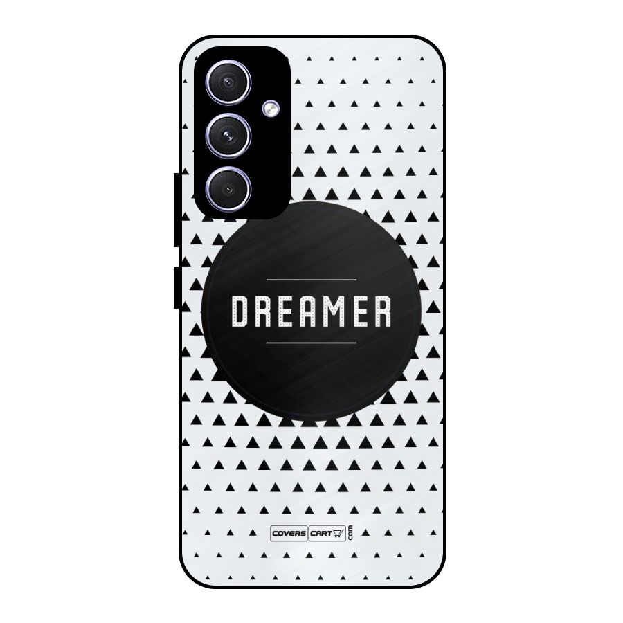 Dreamer Minimalist Metal Back Case for Galaxy A54