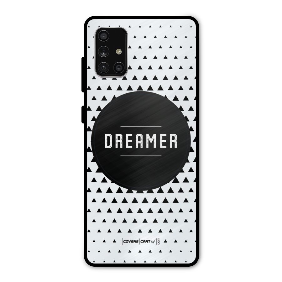 Dreamer Minimalist Metal Back Case for Galaxy A71