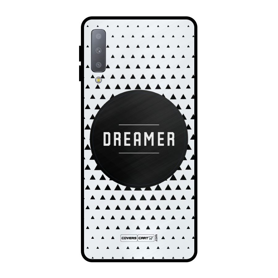 Dreamer Minimalist Metal Back Case for Galaxy A7 (2018)