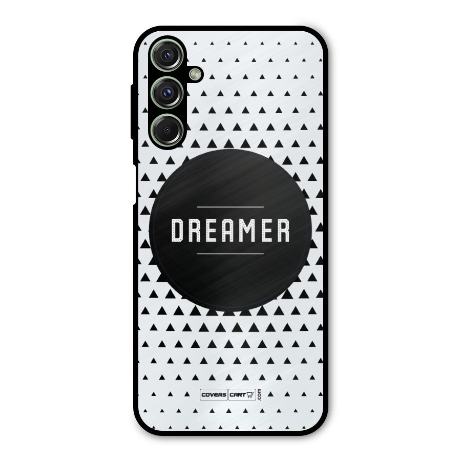 Dreamer Minimalist Metal Back Case for Galaxy F34