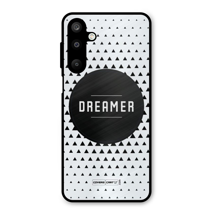 Dreamer Minimalist Metal Back Case for Galaxy M16