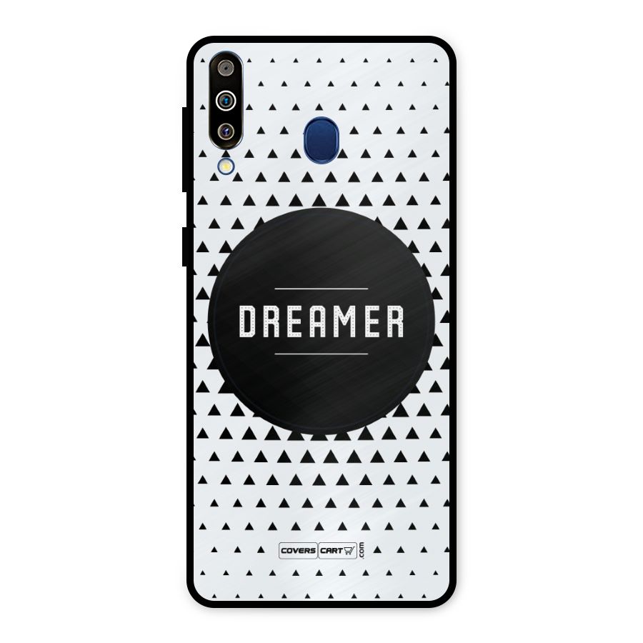 Dreamer Minimalist Metal Back Case for Galaxy M30
